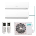 Hisense klimatyzator DuoSplit Energy SE KA25MR0EG 2,5kW + KA35XR0EG 3,5kW
