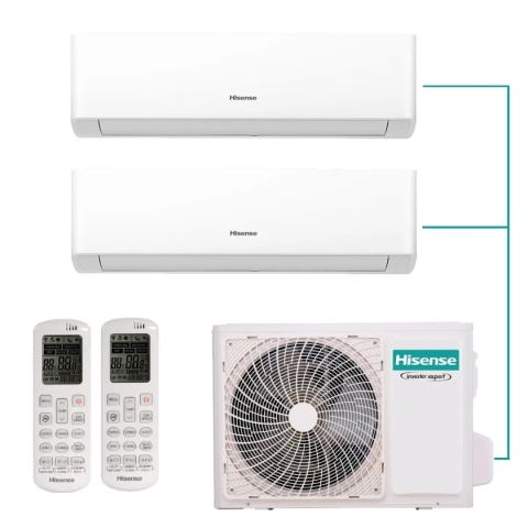 Hisense klimatyzator DuoSplit Energy SE KA25MR0EG 2,5kW + KA35XR0EG 3,5kW Hisense klimatyzator DuoSplit Energy SE KA25MR0EG 2,5kW + KA35XR0EG 3,5kW