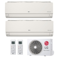 LG Artcool Multisplit Duo 2xAB09BK 2 x 2,5kW komplet