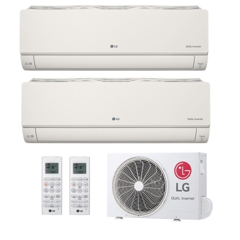 LG Artcool Multisplit Duo 2xAB09BK 2 x 2,5kW komplet LG Artcool Multisplit Duo 2xAB09BK 2 x 2,5kW komplet