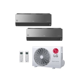 LG Artcool Mirror MultiSplit Duo 2x AC09BK 2x 2,5kW - Komplet
