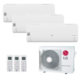 LG Standard 2 Trio MultiSplit 2x MS07ET 2 kW, 1x S12ET 3,5 kW