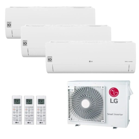 LG Standard 2 Trio MultiSplit 2x MS07ET 2 kW, 1x S12ET 3,5 kW LG Standard 2 Trio MultiSplit 2x MS07ET 2 kW, 1x S12ET 3,5 kW